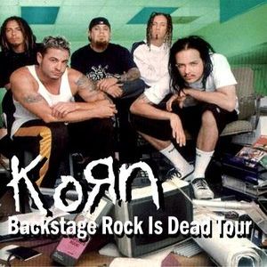 Backstage Rock Is Dead Tour